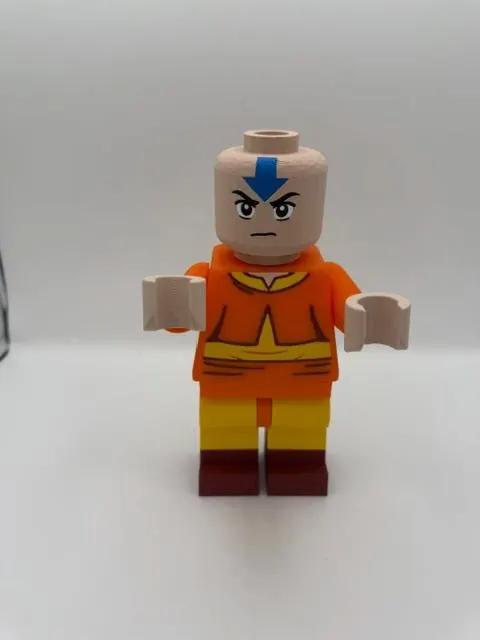 Aang The Last Air Bender Large Scale 8.5"- 9.5" Big Fig, view 5