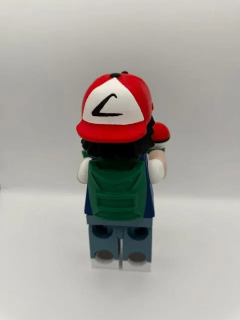 Ash Ketchum Pokemon Large Scale 8.5"- 9.5" Big Fig, view 3