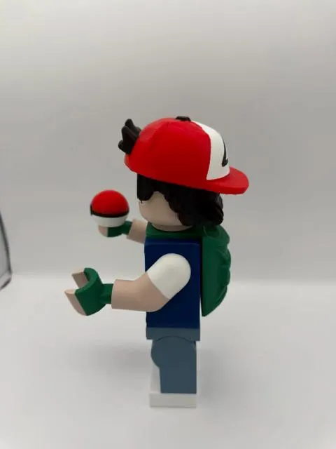 Ash Ketchum Pokemon Large Scale 8.5"- 9.5" Big Fig, view 4