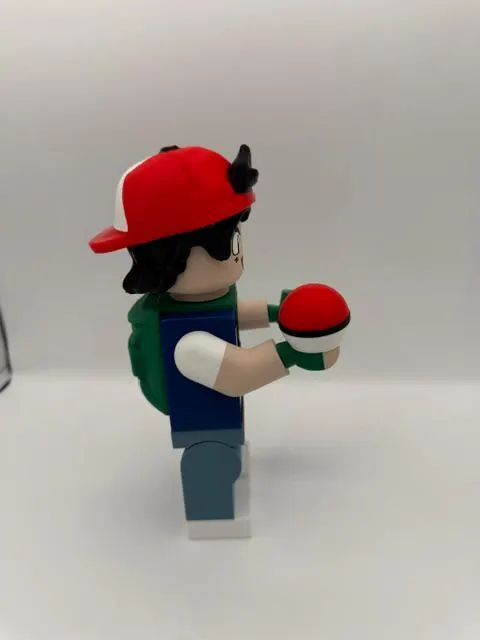 Ash Ketchum Pokemon Large Scale 8.5"- 9.5" Big Fig, view 2