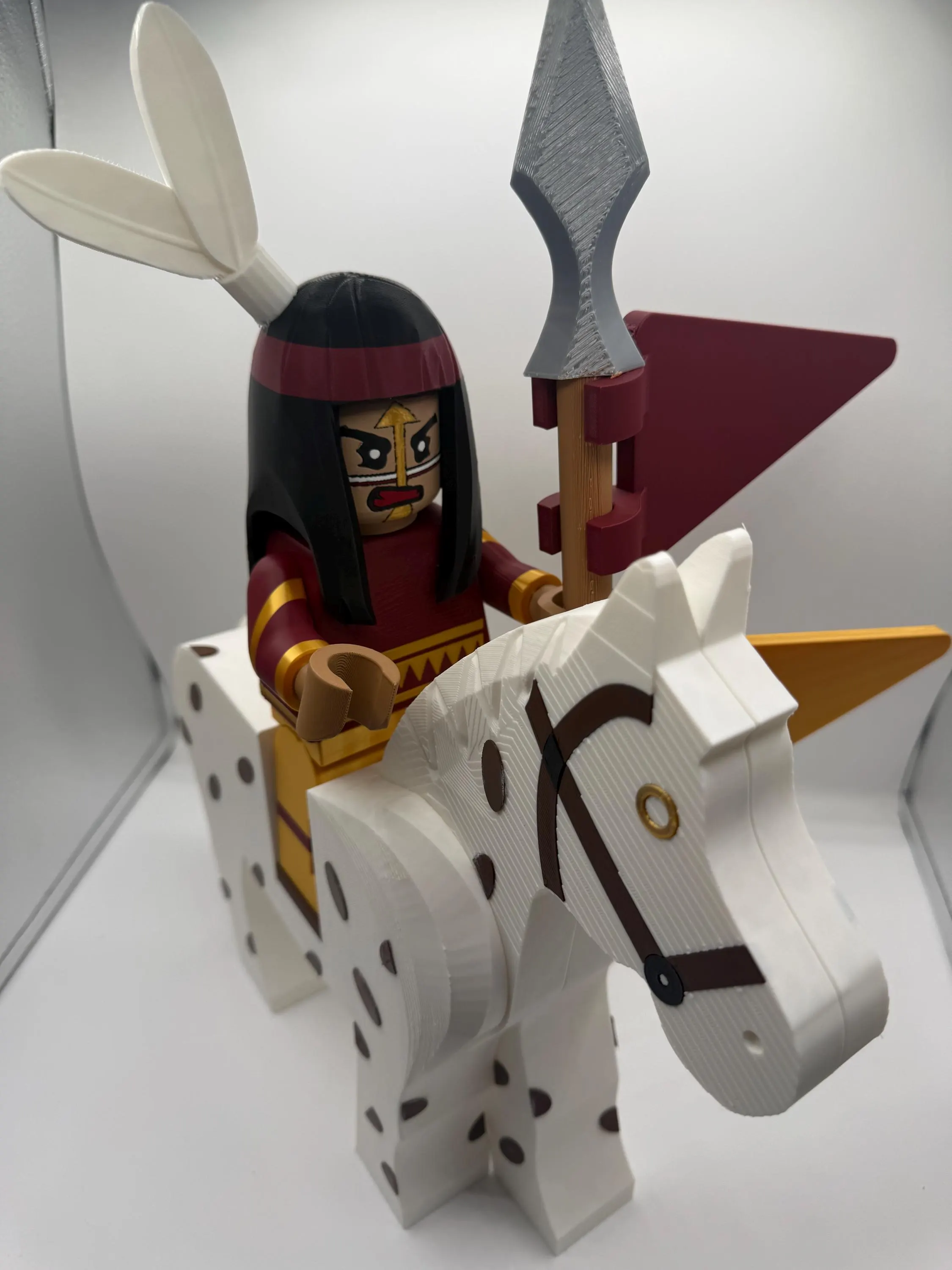 Chief Osceola & Renegade Large Scale 8.5"- 14in" Big Fig, view 2
