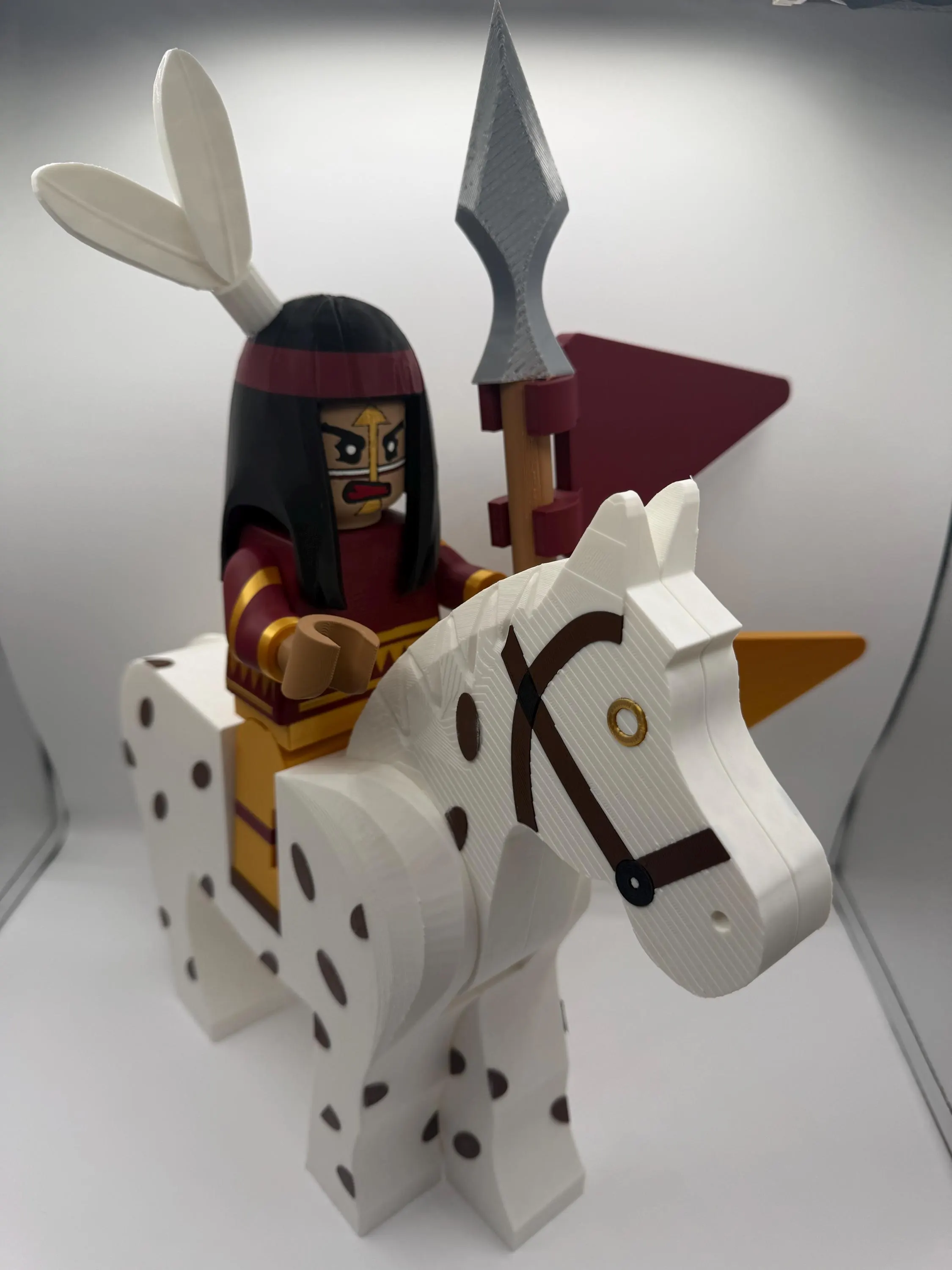 Chief Osceola & Renegade Large Scale 8.5"- 14in" Big Fig, view 7