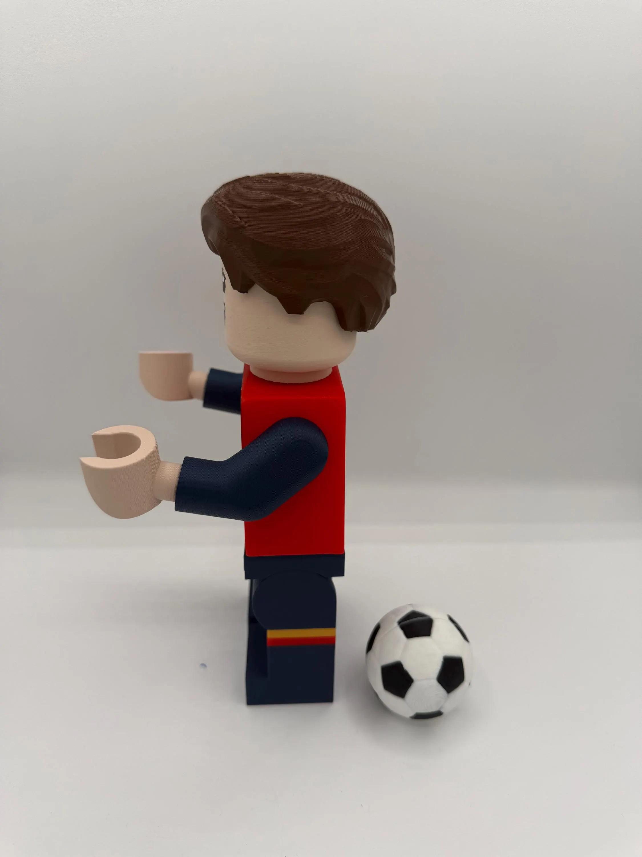Ferran Torres Spain Soccer Player Large Scale 8.0"- 9.5" Big Fig, view 3