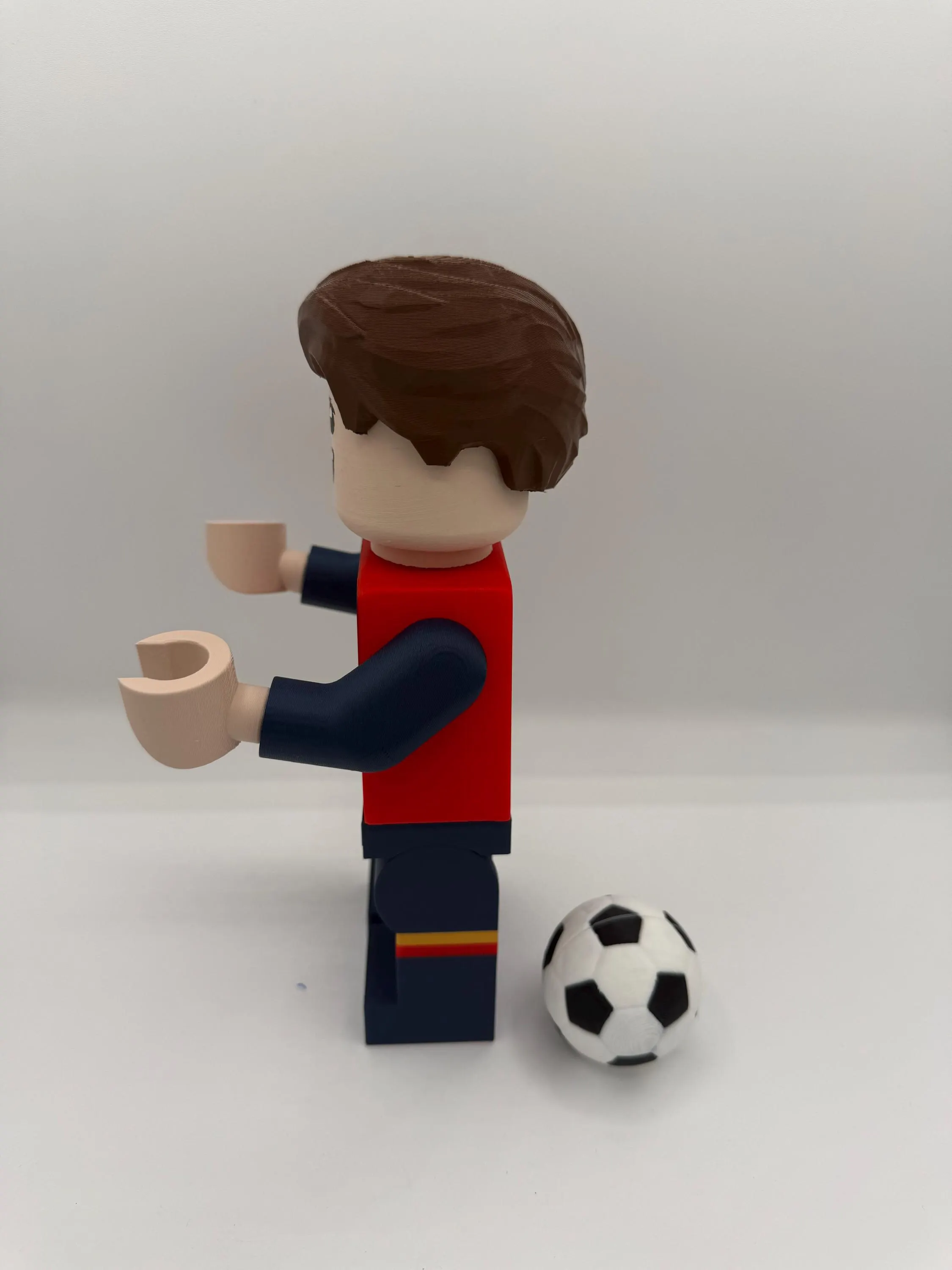 Ferran Torres Spain Soccer Player Large Scale 8.0"- 9.5" Big Fig, view 3