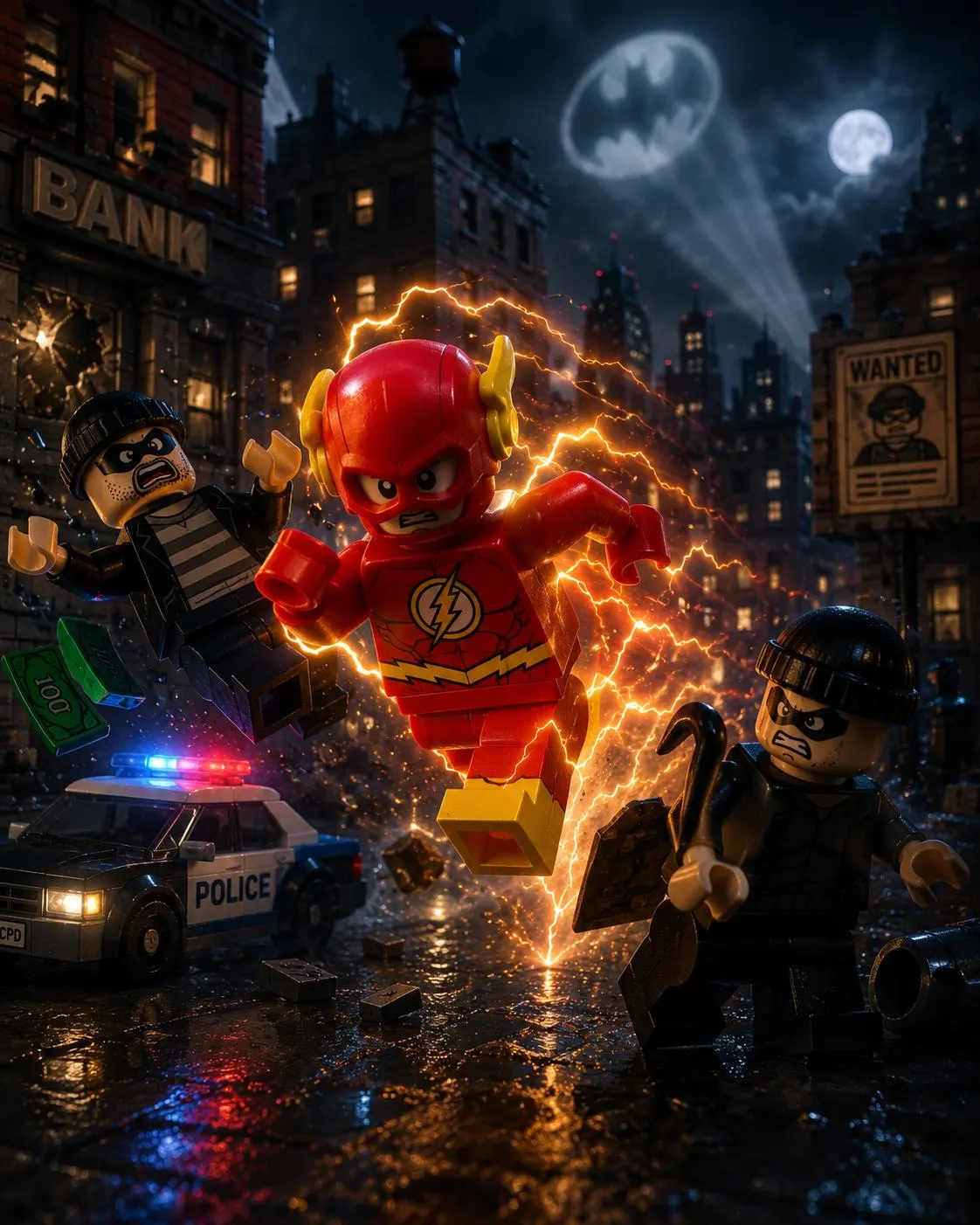 Flash Large Scale 8.5"- 9.5" Big Fig