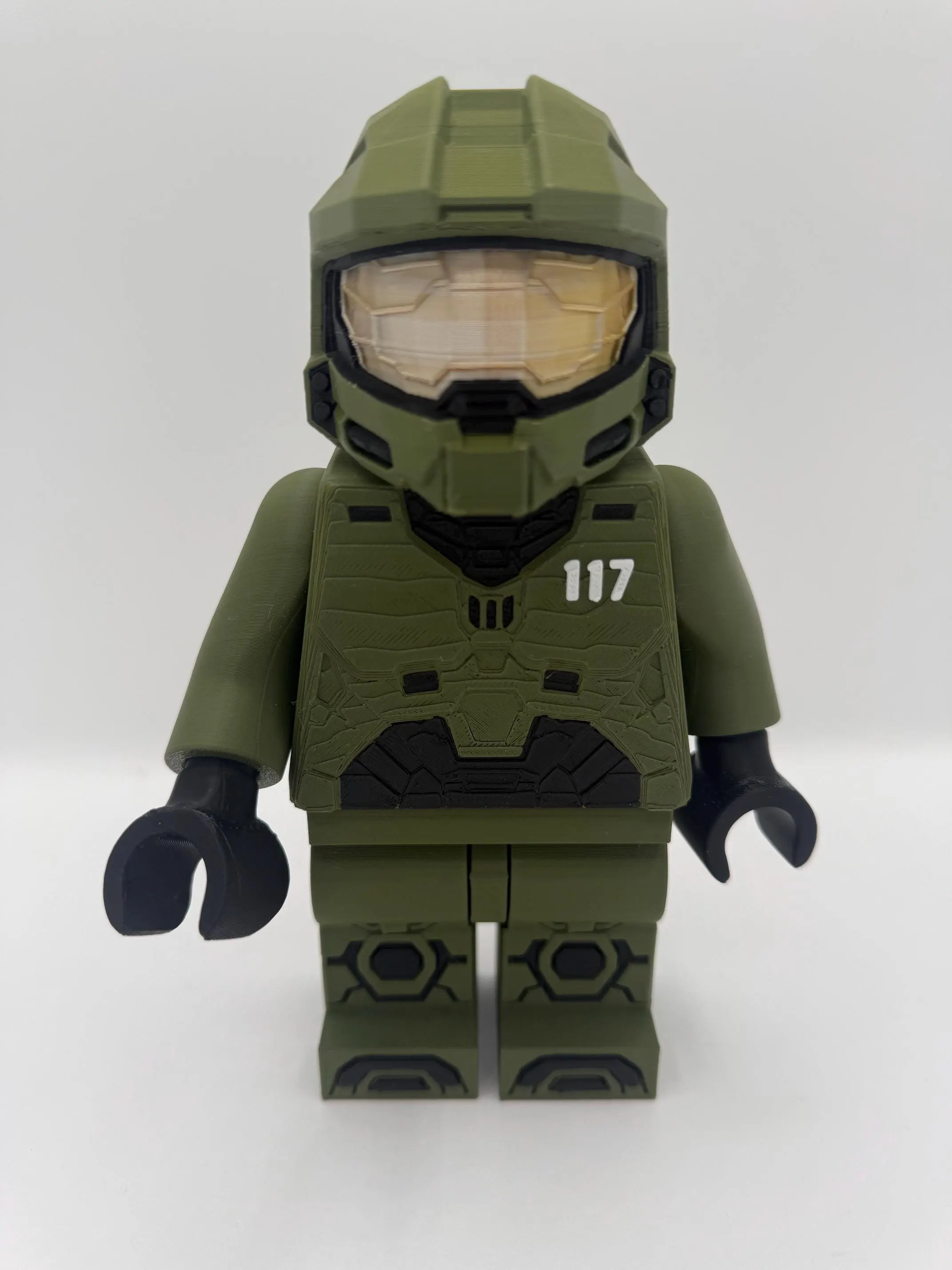 Halo Master Chief Large Scale 8.5"- 9.5" Big Fig (16in version available), view 2
