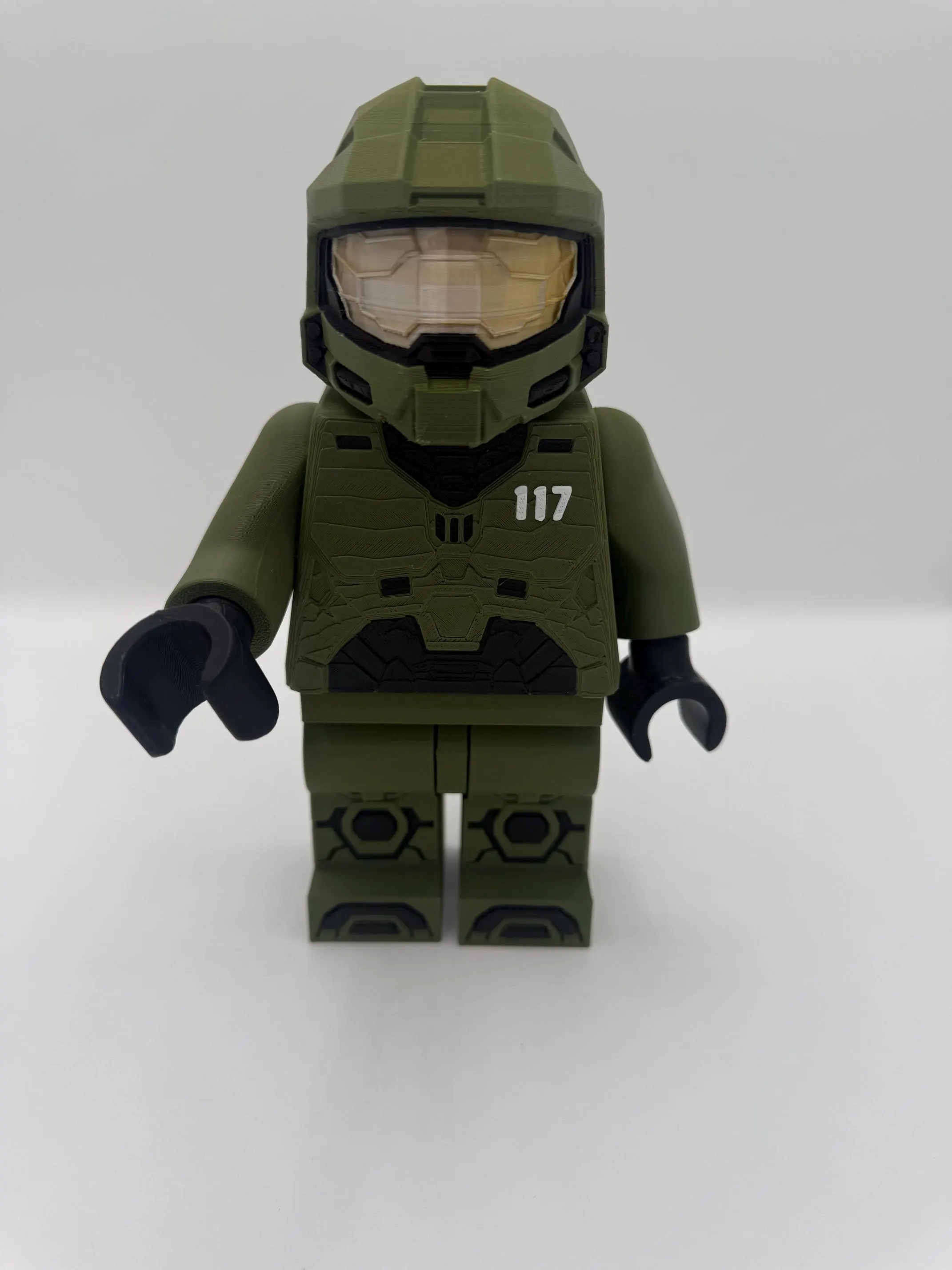 Halo Master Chief Large Scale 8.5"- 9.5" Big Fig (16in version available), view 6