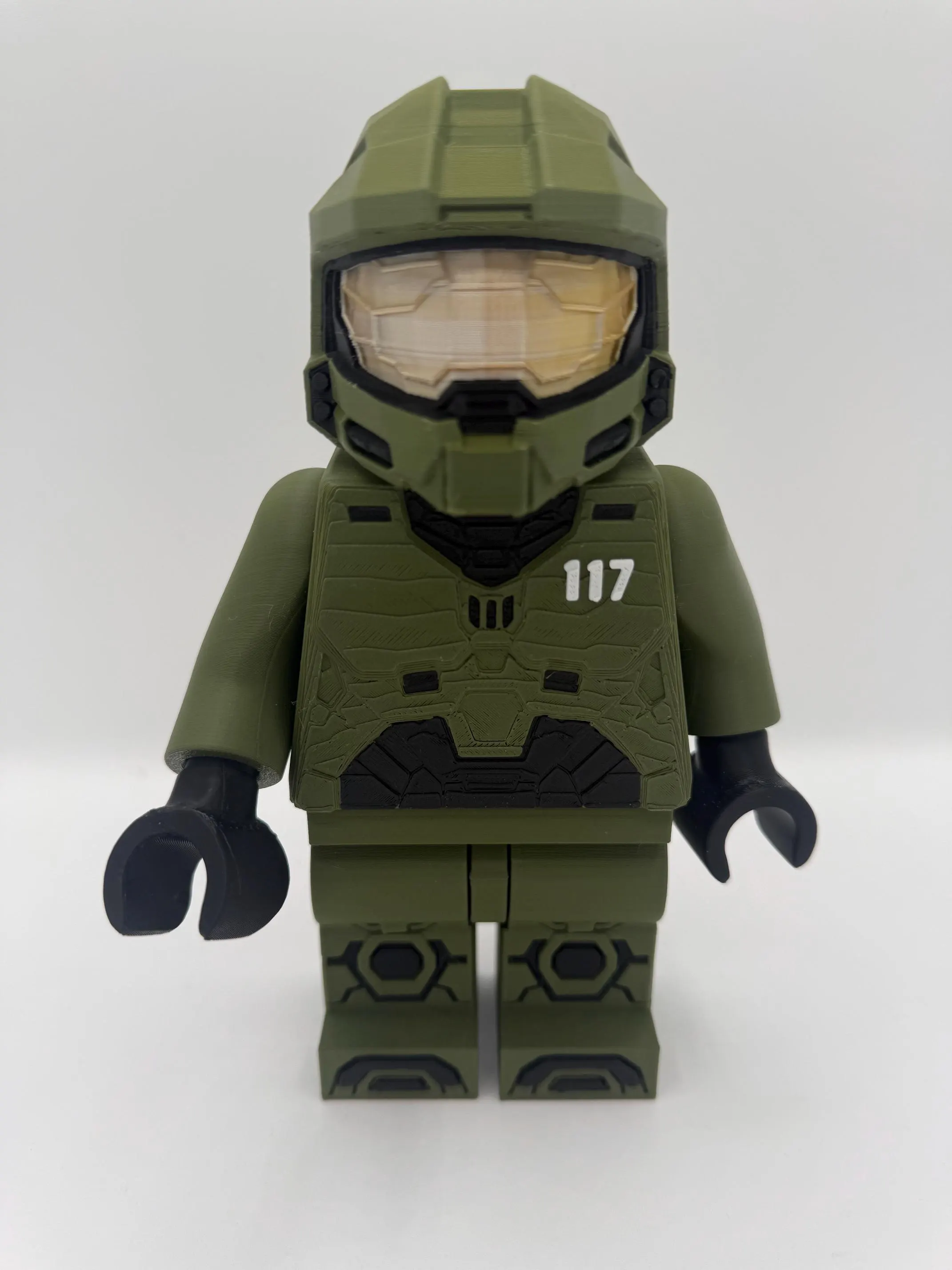 Halo Master Chief Large Scale 8.5"- 9.5" Big Fig (16in version available), view 2