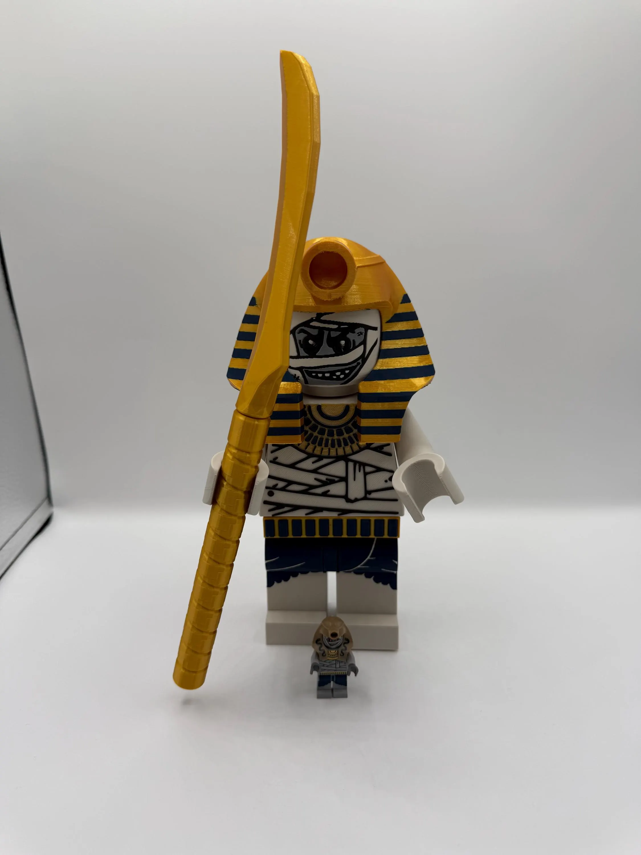Mummy Pharroh Large Scale 8.5"- 9.5" Big Fig, view 3