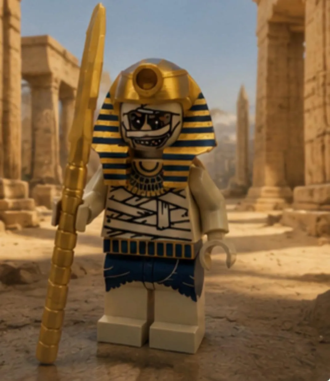 Mummy Pharroh Large Scale 8.5"- 9.5" Big Fig