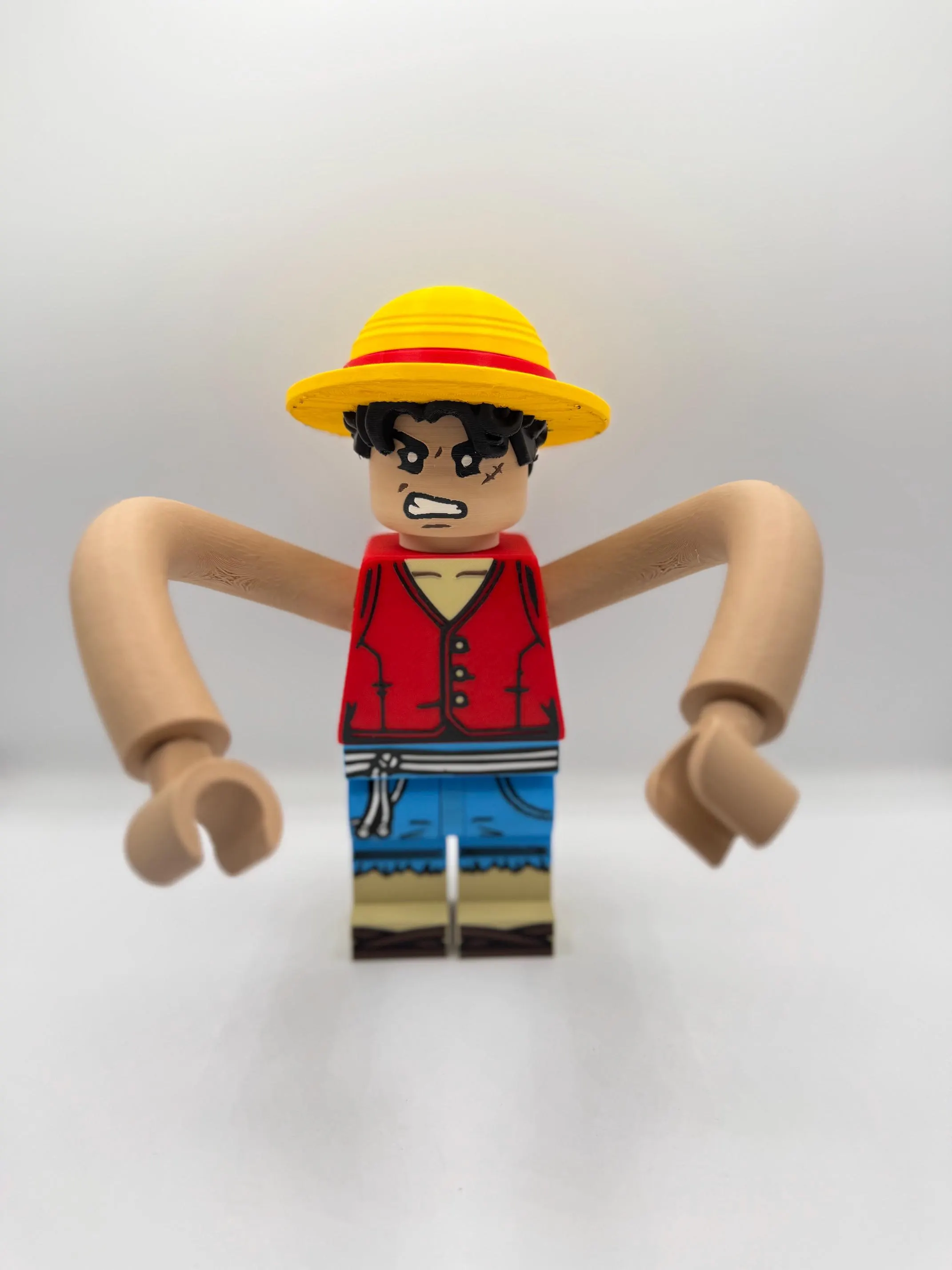 One Piece Luffy Large Scale 8.5"- 9.5" Big Fig
