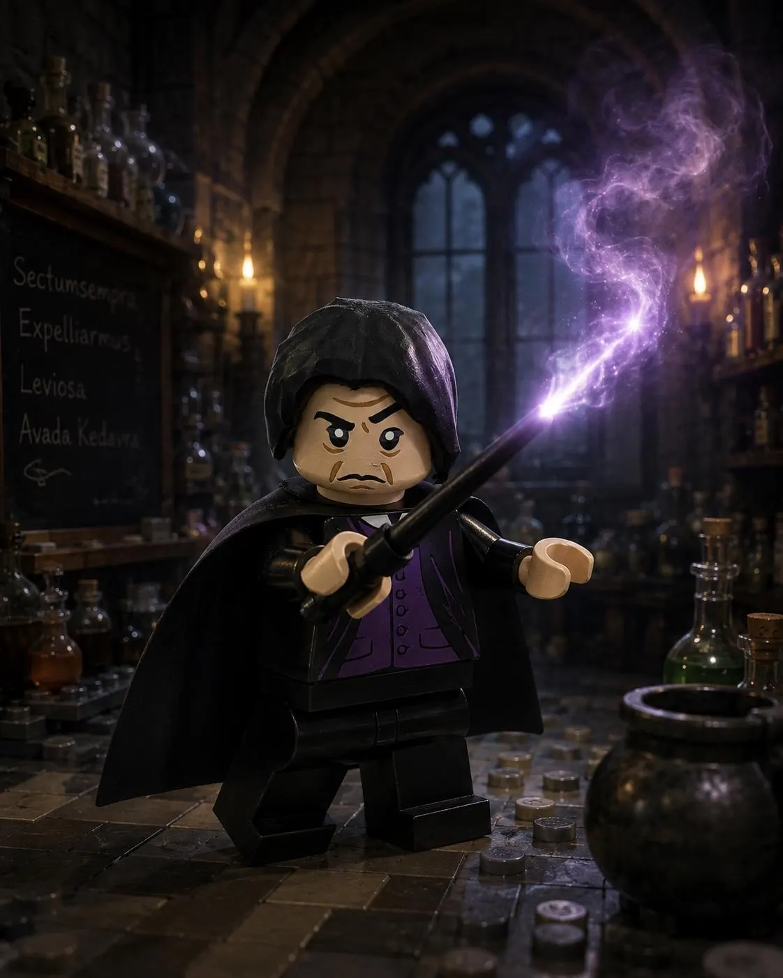 Profesor Snape Harry Potter Large Scale 8.5"- 9.5" Big Fig