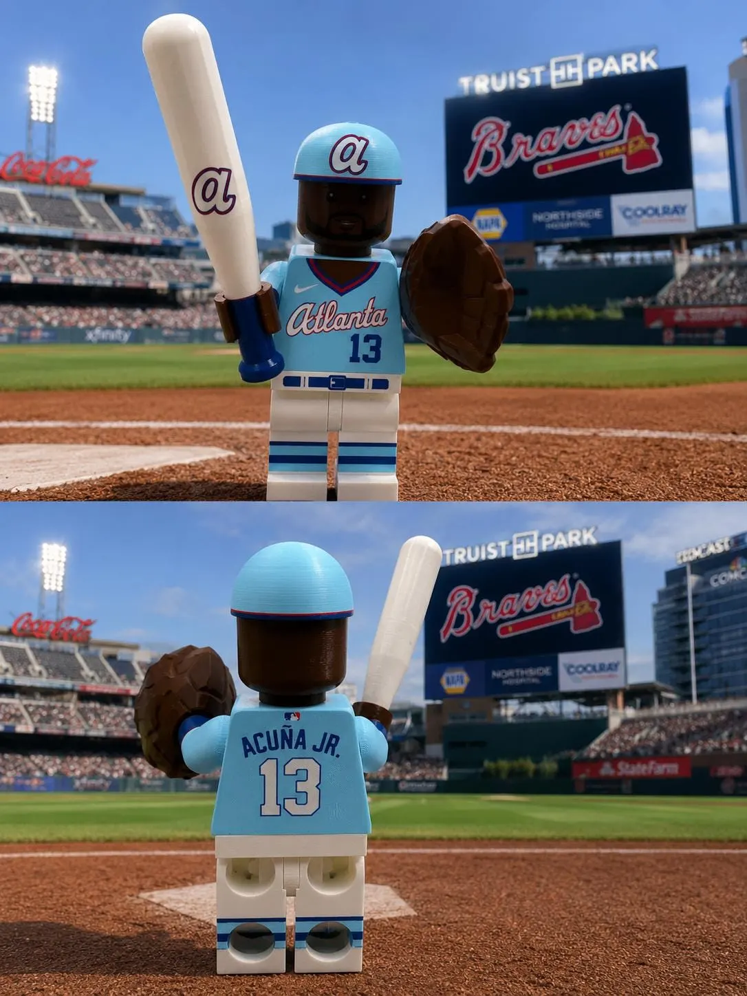 Ronald Acuna Jr. Big Fig – Atlanta Braves City Connect Collectible, view 6