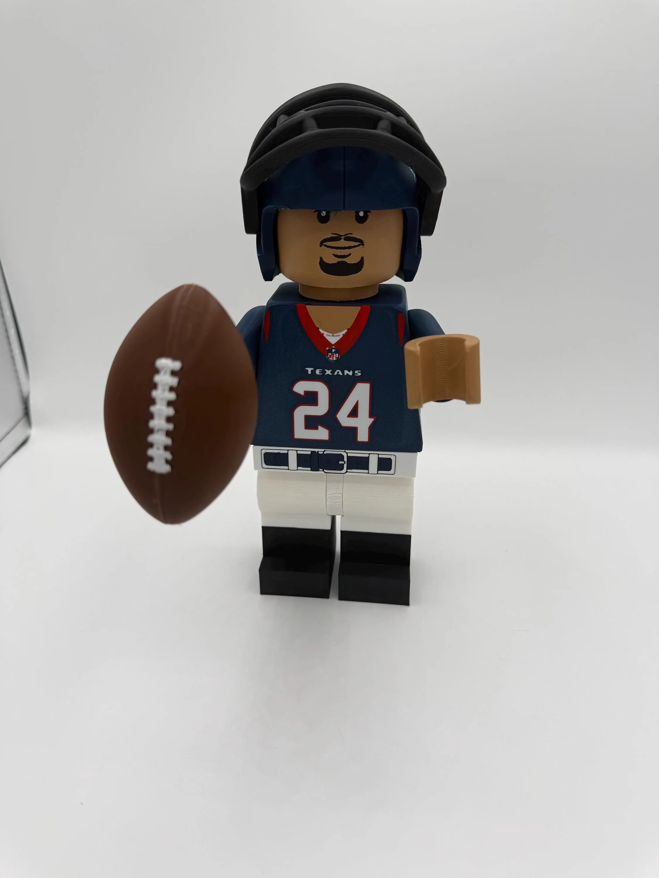 Texans Derick Stingley Jr Large Scale 8.5"- 9.5" Big Fig, view 4