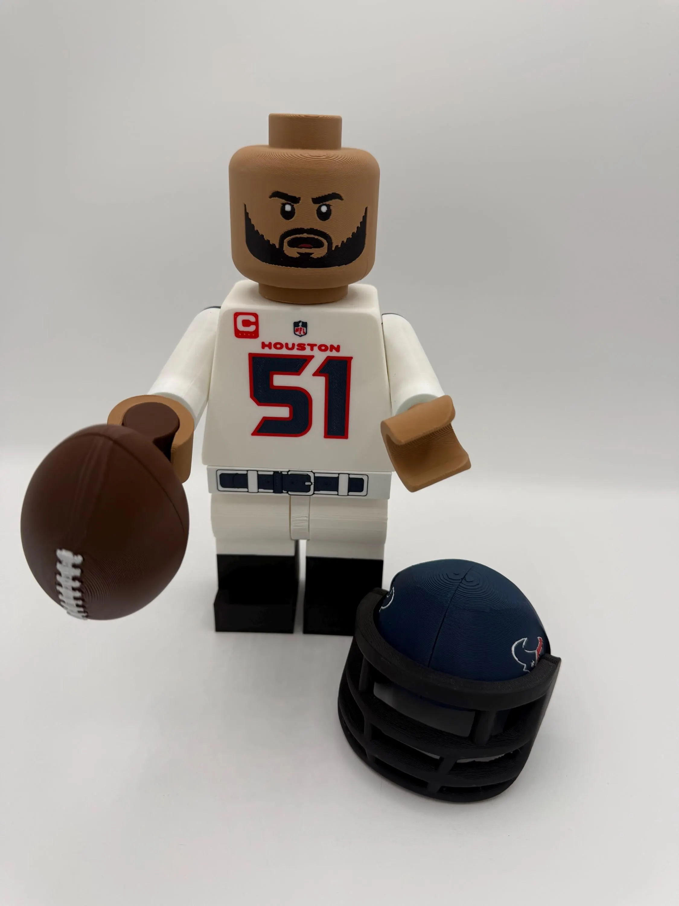 Texans Will Anderson Jr Large Scale 8.5"- 9.5" Big Fig, view 3