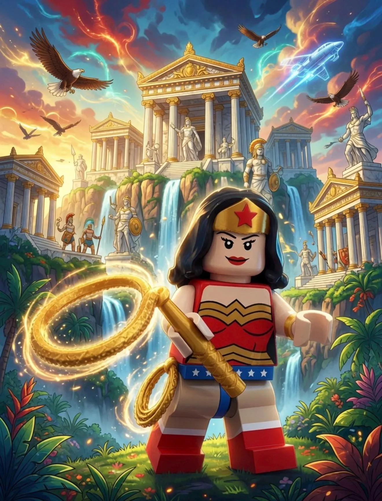 Wonder Woman Large Scale 8.5"- 9.5" Big Fig